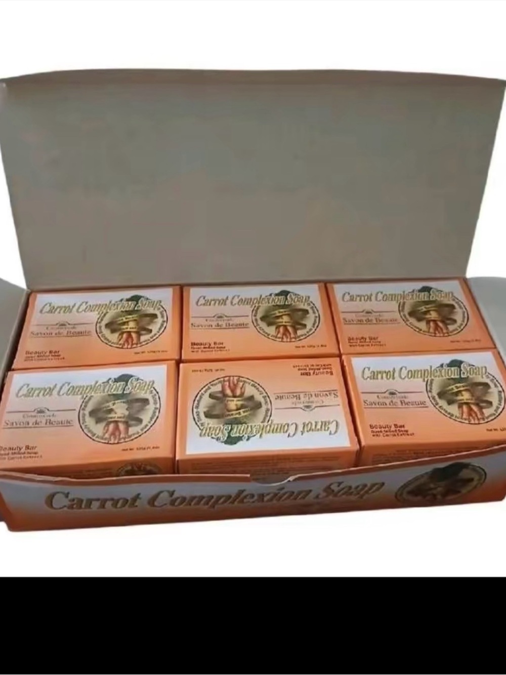 – Orange Brightening Beauty Bar (6-Pack)